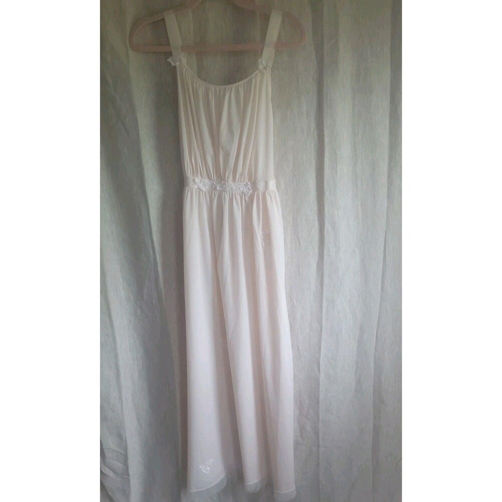 Vintage Rogers Formfit Negligee Nightgown Slip Dress 1950's